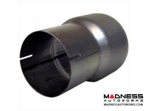 Universal Exhaust Adapter by MBRP Exhaust Systems - 4" ID to 5" OD - AL - 6" Length